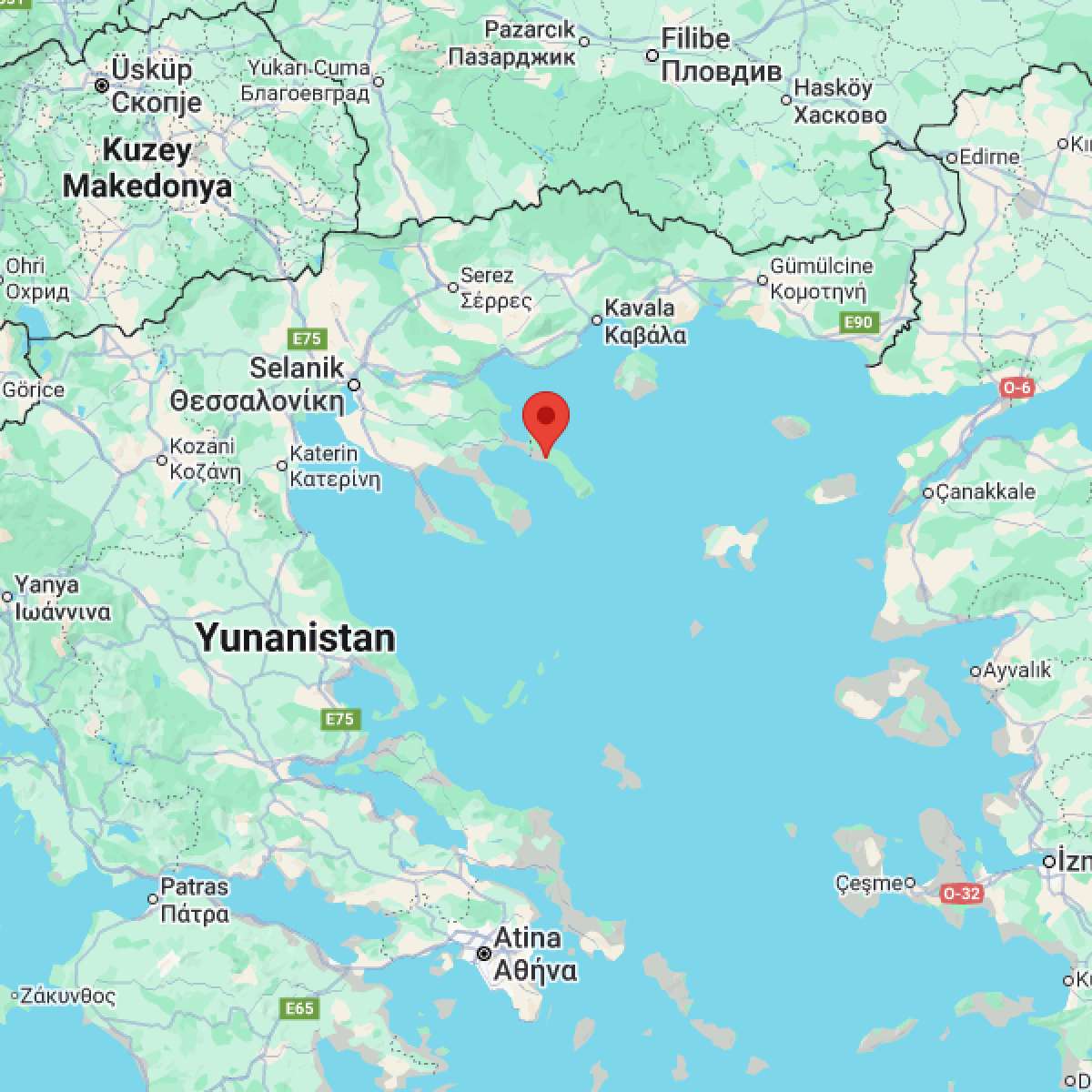 YUNANISTAN Bölgesinde 3.1 Büyüklüğünde Deprem!