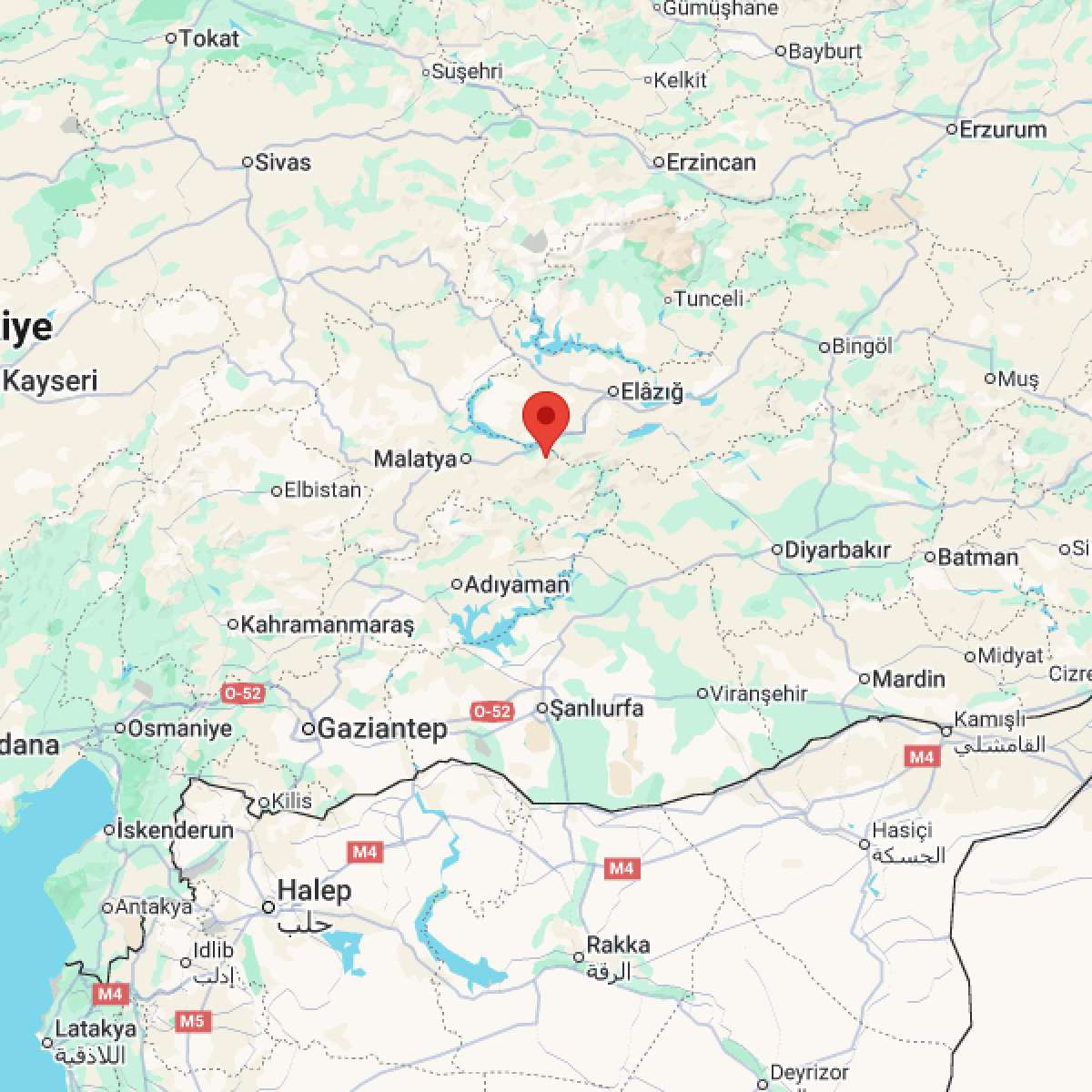 MALATYA Bölgesinde Hafif Şiddetli 2.7 Büyüklüğünde Deprem Meydana Geldi