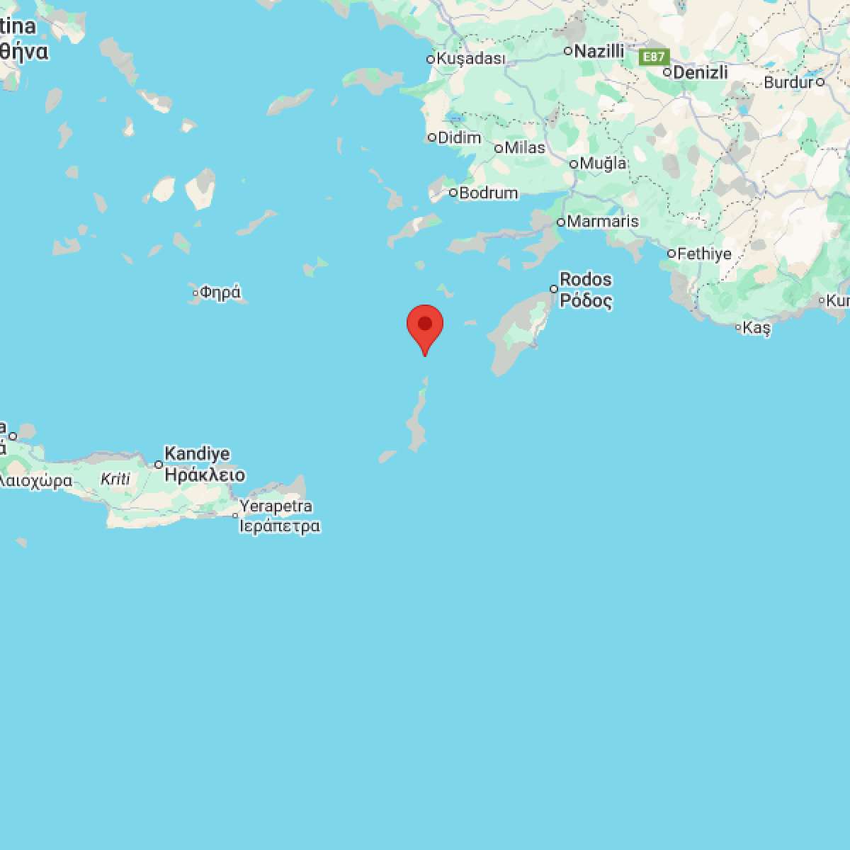 AKDENIZ Bölgesinde Hafif Şiddetli 2.9 Büyüklüğünde Deprem Meydana Geldi
