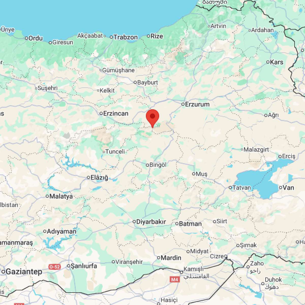 ERZINCAN Bölgesinde 3.5 Büyüklüğünde Deprem!