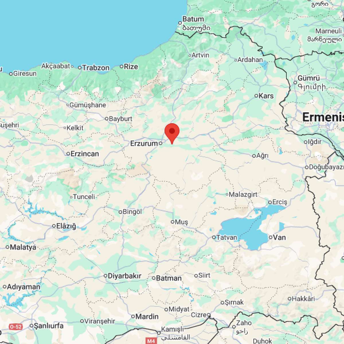 ERZURUM Bölgesinde Hafif Şiddetli 2.8 Büyüklüğünde Deprem Meydana Geldi
