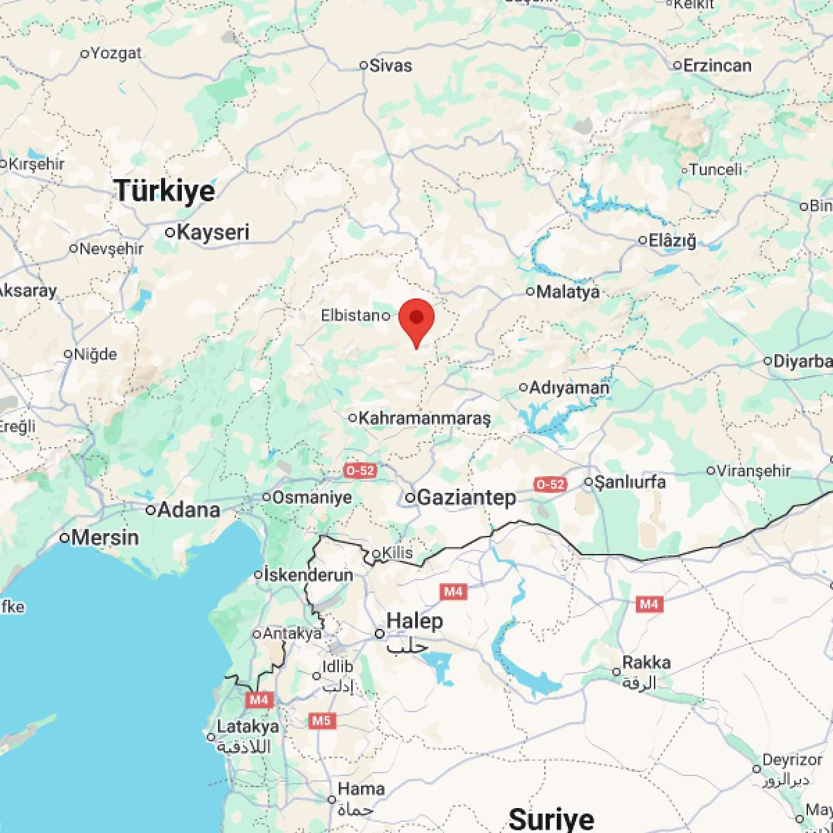 KAHRAMANMARAS Bölgesinde Hafif Şiddetli 2.6 Büyüklüğünde Deprem Meydana Geldi