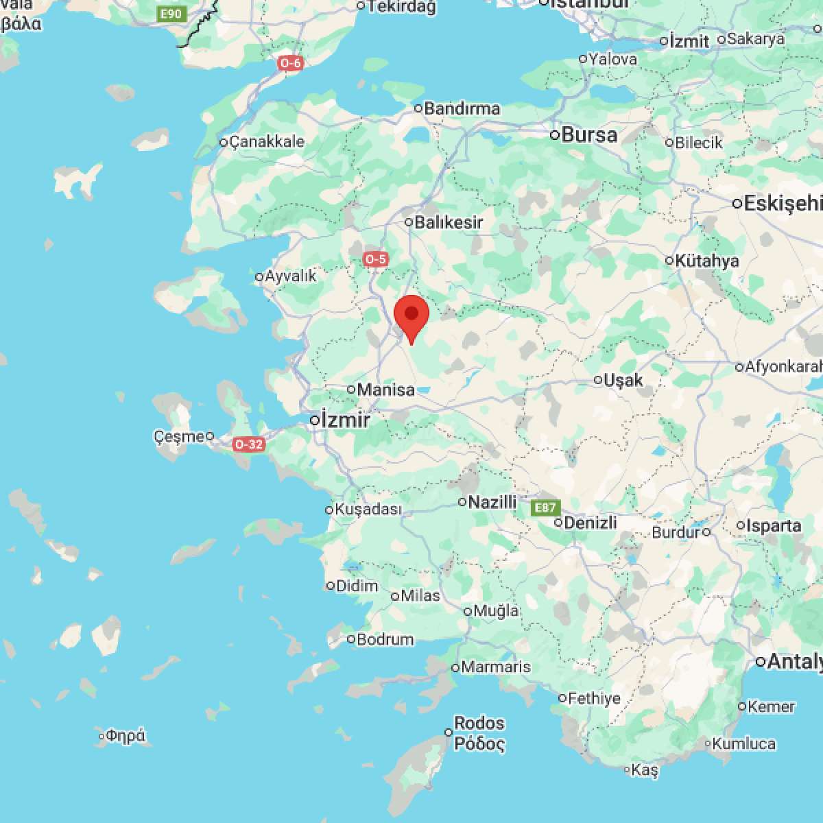 MANISA Bölgesinde Hafif Şiddetli 2.7 Büyüklüğünde Deprem Meydana Geldi