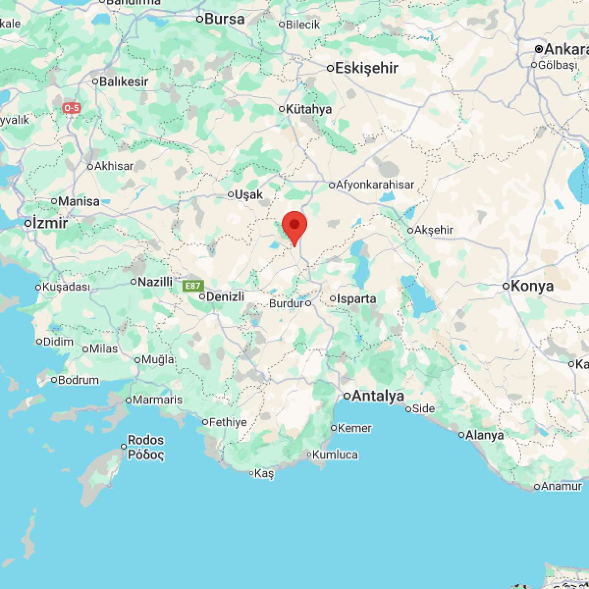 AFYONKARAHISAR Bölgesinde 3.9 Büyüklüğünde Deprem!