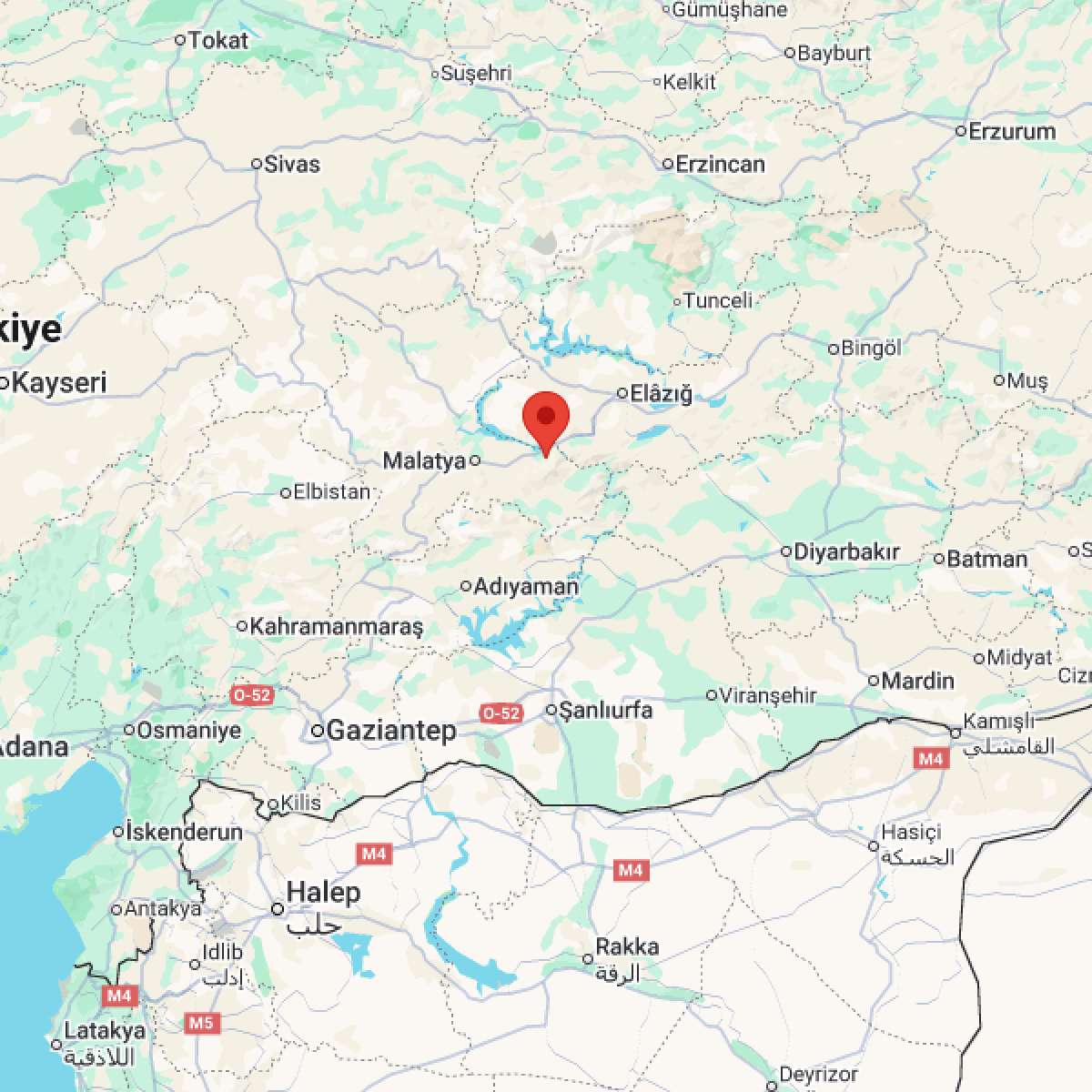 MALATYA Bölgesinde Hafif Şiddetli 2.7 Büyüklüğünde Deprem Meydana Geldi