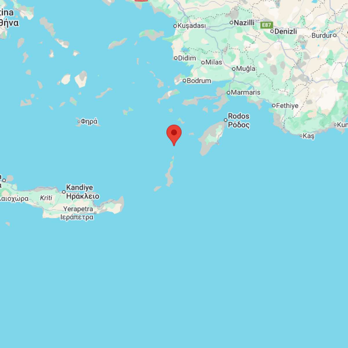 AKDENIZ Bölgesinde Hafif Şiddetli 2.6 Büyüklüğünde Deprem Meydana Geldi
