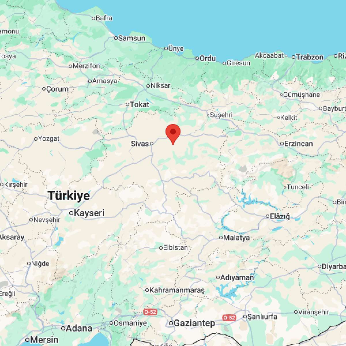 SIVAS Bölgesinde Hafif Şiddetli 2.5 Büyüklüğünde Deprem Meydana Geldi