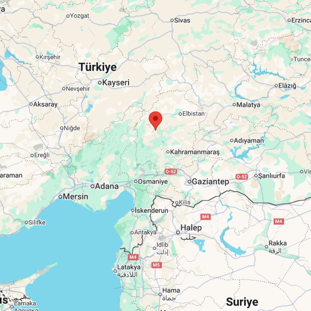KAHRAMANMARAS Bölgesinde 3.8 Büyüklüğünde Deprem!