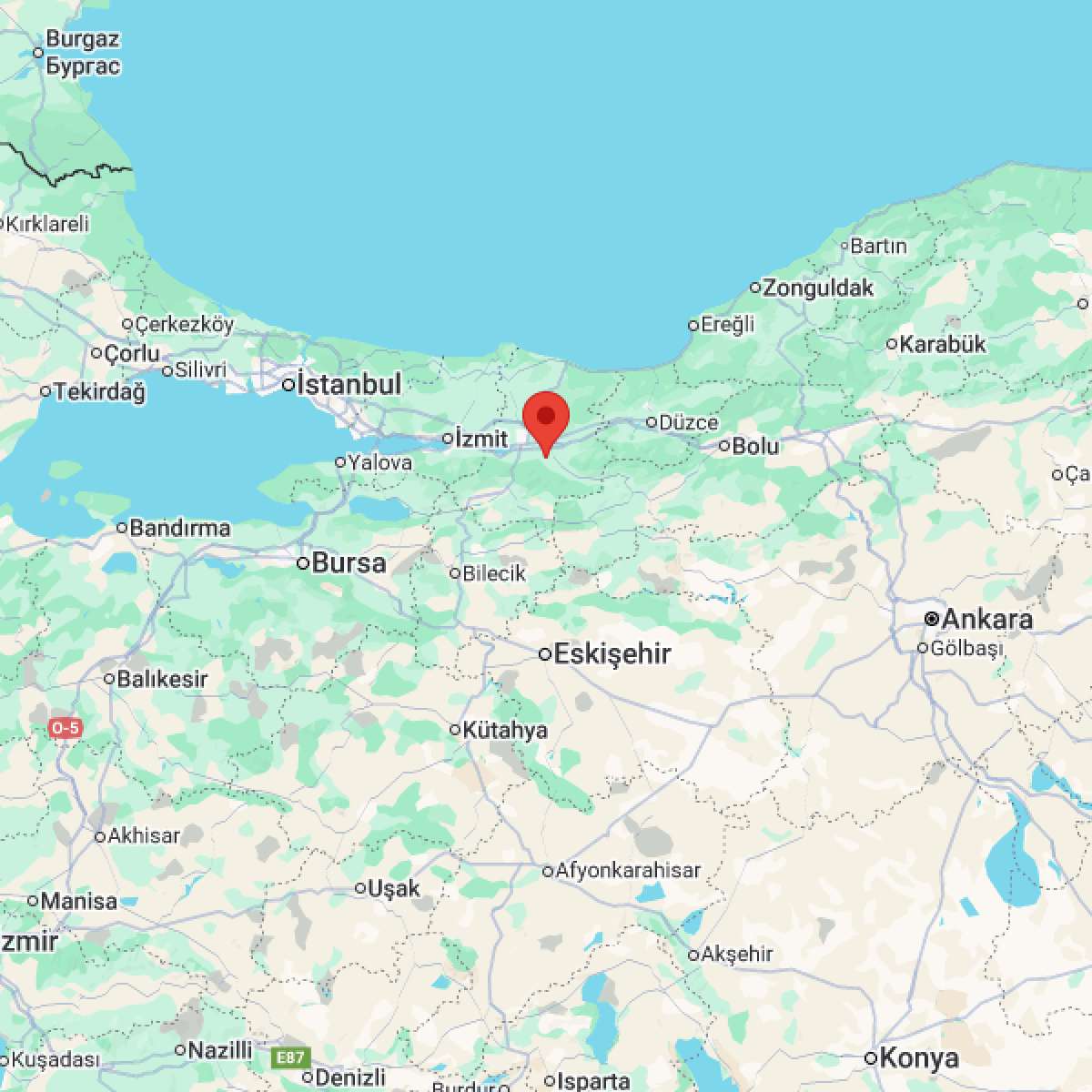 SAKARYA Bölgesinde 3.4 Büyüklüğünde Deprem!