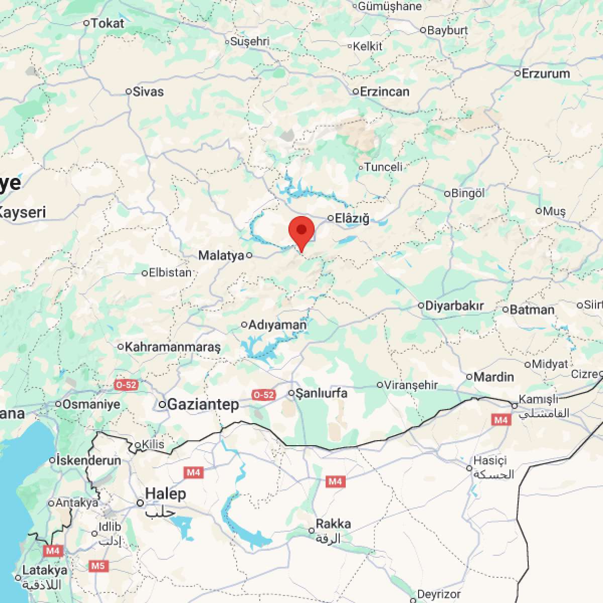ELAZIG Bölgesinde Hafif Şiddetli 2.5 Büyüklüğünde Deprem Meydana Geldi