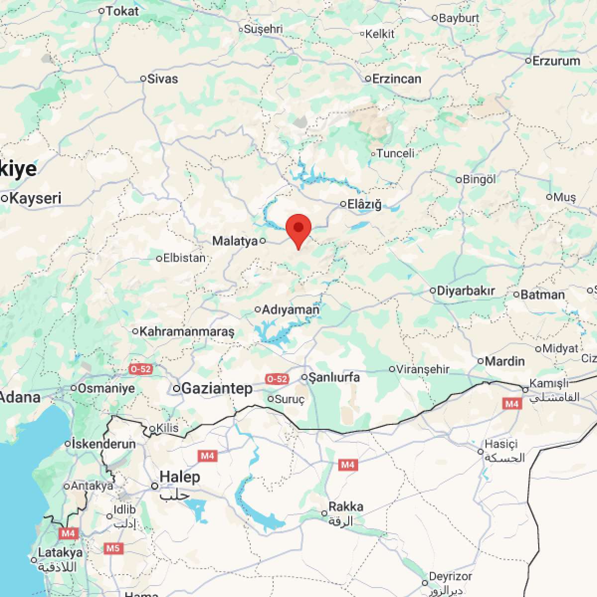 MALATYA Bölgesinde Hafif Şiddetli 2.5 Büyüklüğünde Deprem Meydana Geldi