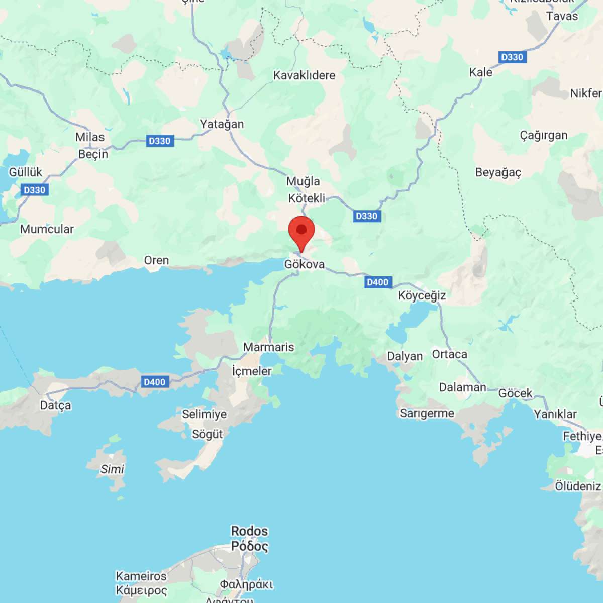 MUGLA Bölgesinde Hafif Şiddetli 2.7 Büyüklüğünde Deprem Meydana Geldi