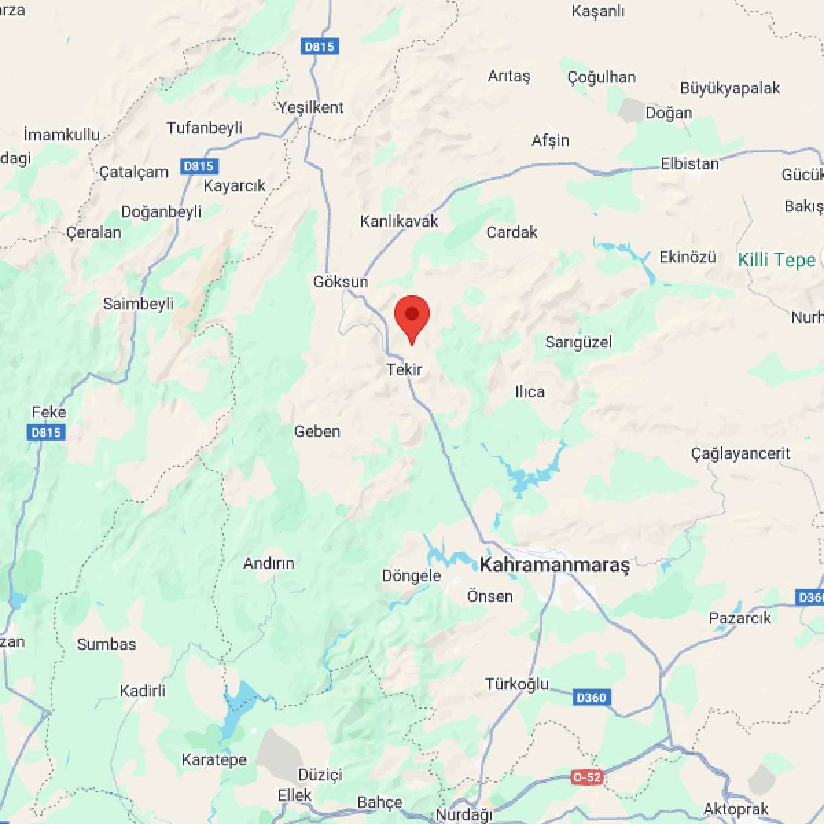 KAHRAMANMARAS Bölgesinde 3.1 Büyüklüğünde Deprem!