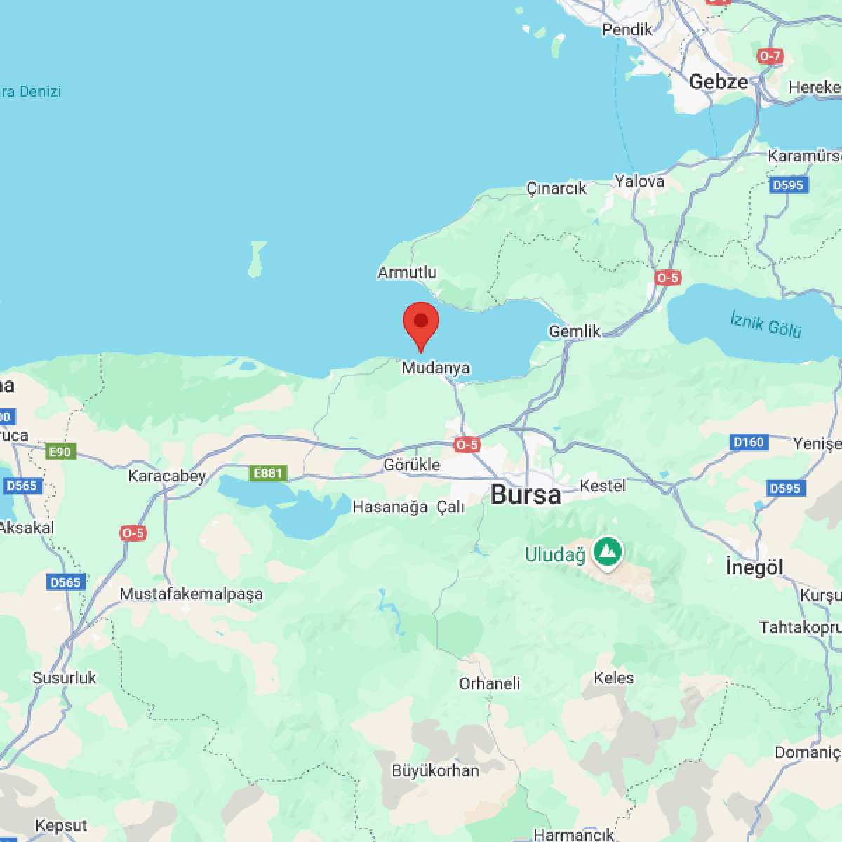 BURSA Bölgesinde 3.2 Büyüklüğünde Deprem!