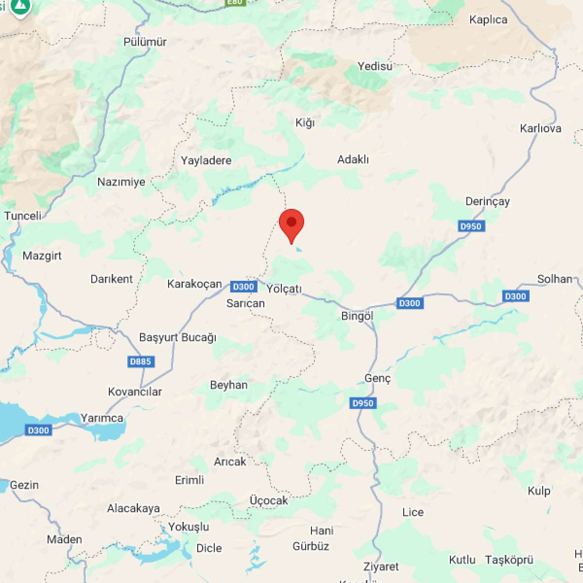BINGOL Bölgesinde 3.3 Büyüklüğünde Deprem!
