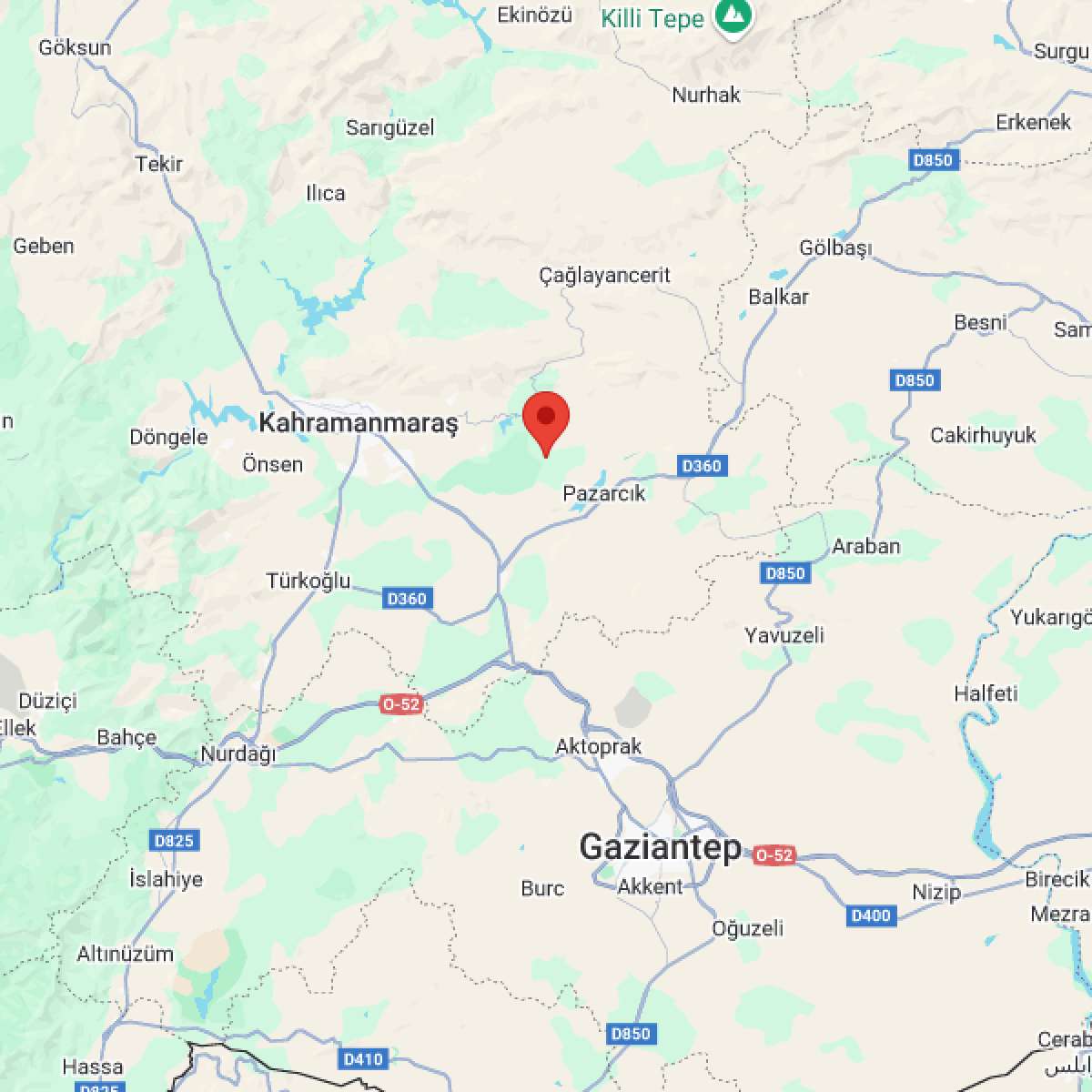 KAHRAMANMARAS Bölgesinde 3.1 Büyüklüğünde Deprem!