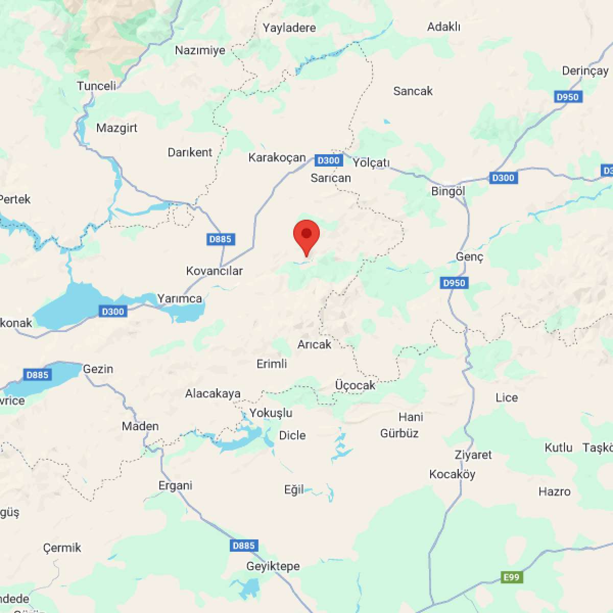ELAZIG Bölgesinde Hafif Şiddetli 2.9 Büyüklüğünde Deprem Meydana Geldi