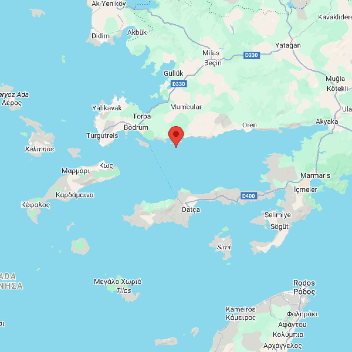 AKDENIZ Bölgesinde Hafif Şiddetli 2.7 Büyüklüğünde Deprem Meydana Geldi
