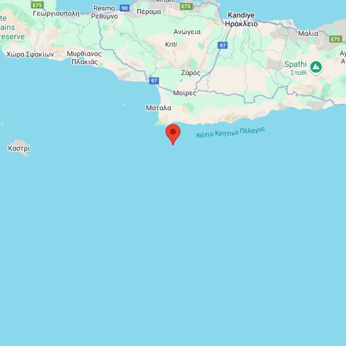 AKDENIZ Bölgesinde Hafif Şiddetli 2.5 Büyüklüğünde Deprem Meydana Geldi