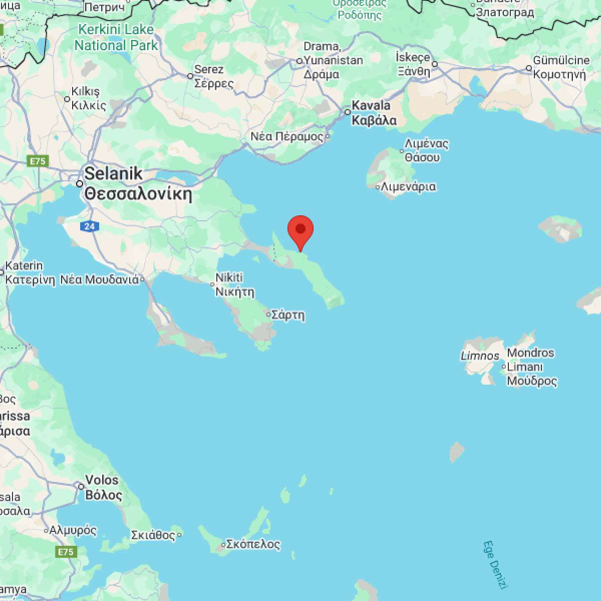 YUNANISTAN Bölgesinde 3.1 Büyüklüğünde Deprem!