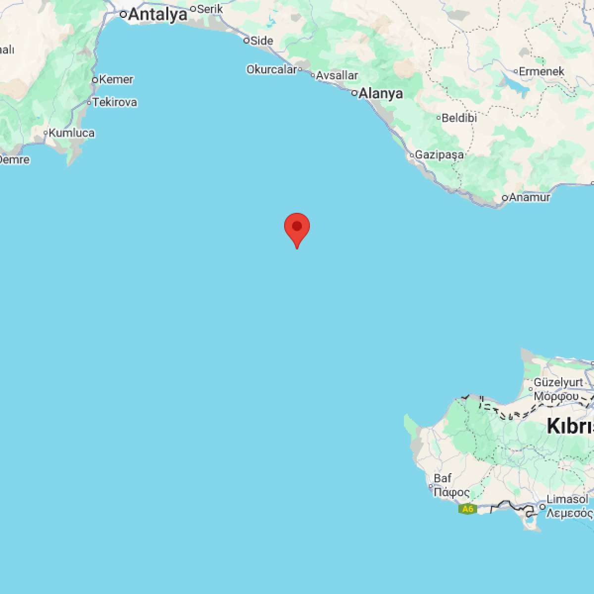 AKDENIZ Bölgesinde 4.9 Büyüklüğünde Deprem Yaşandı!