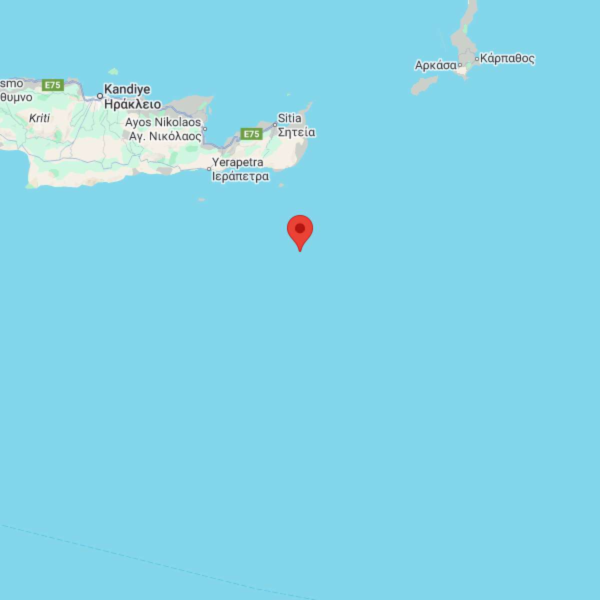AKDENIZ Bölgesinde 4.8 Büyüklüğünde Deprem Yaşandı!
