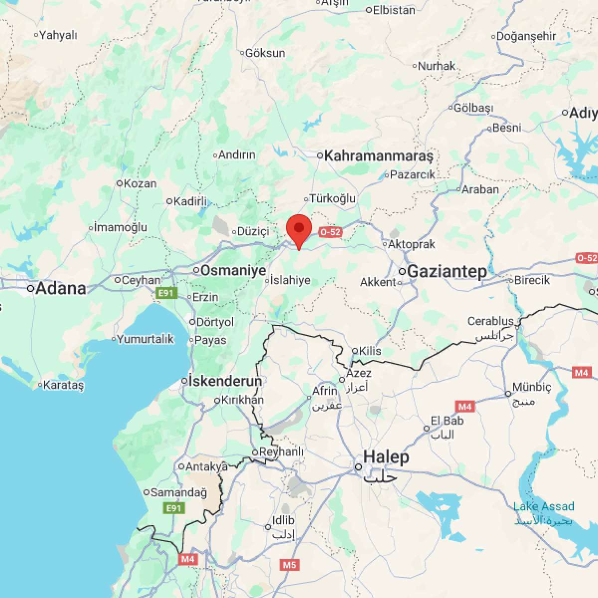 GAZIANTEP Bölgesinde Hafif Şiddetli 2.6 Büyüklüğünde Deprem Meydana Geldi