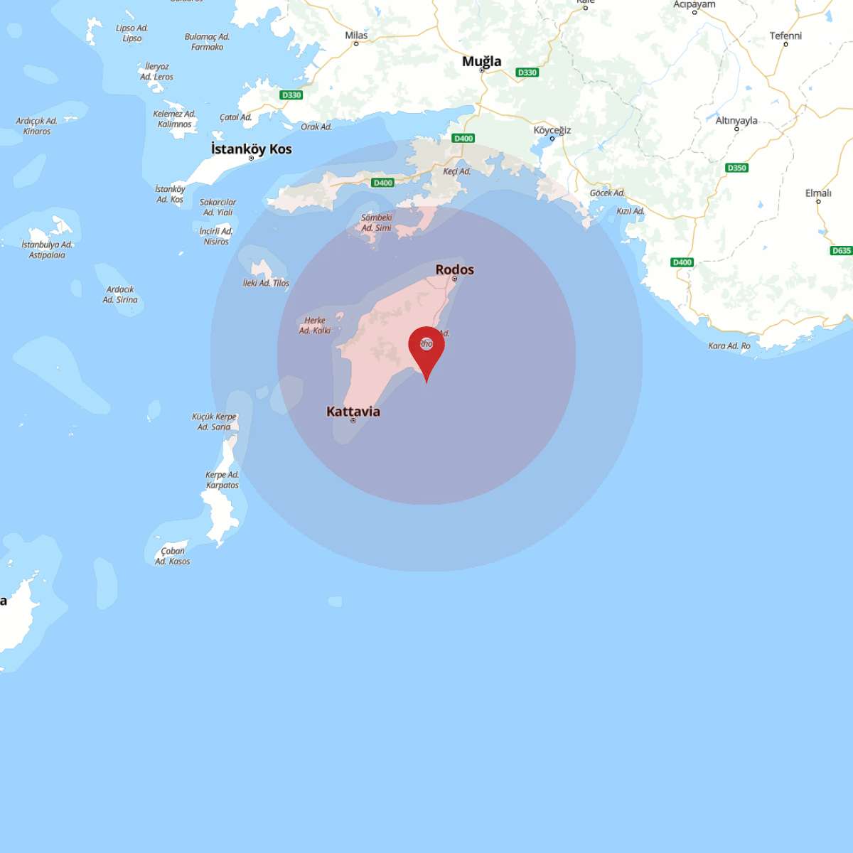 AKDENIZ Bölgesinde 3.1 Büyüklüğünde Deprem!