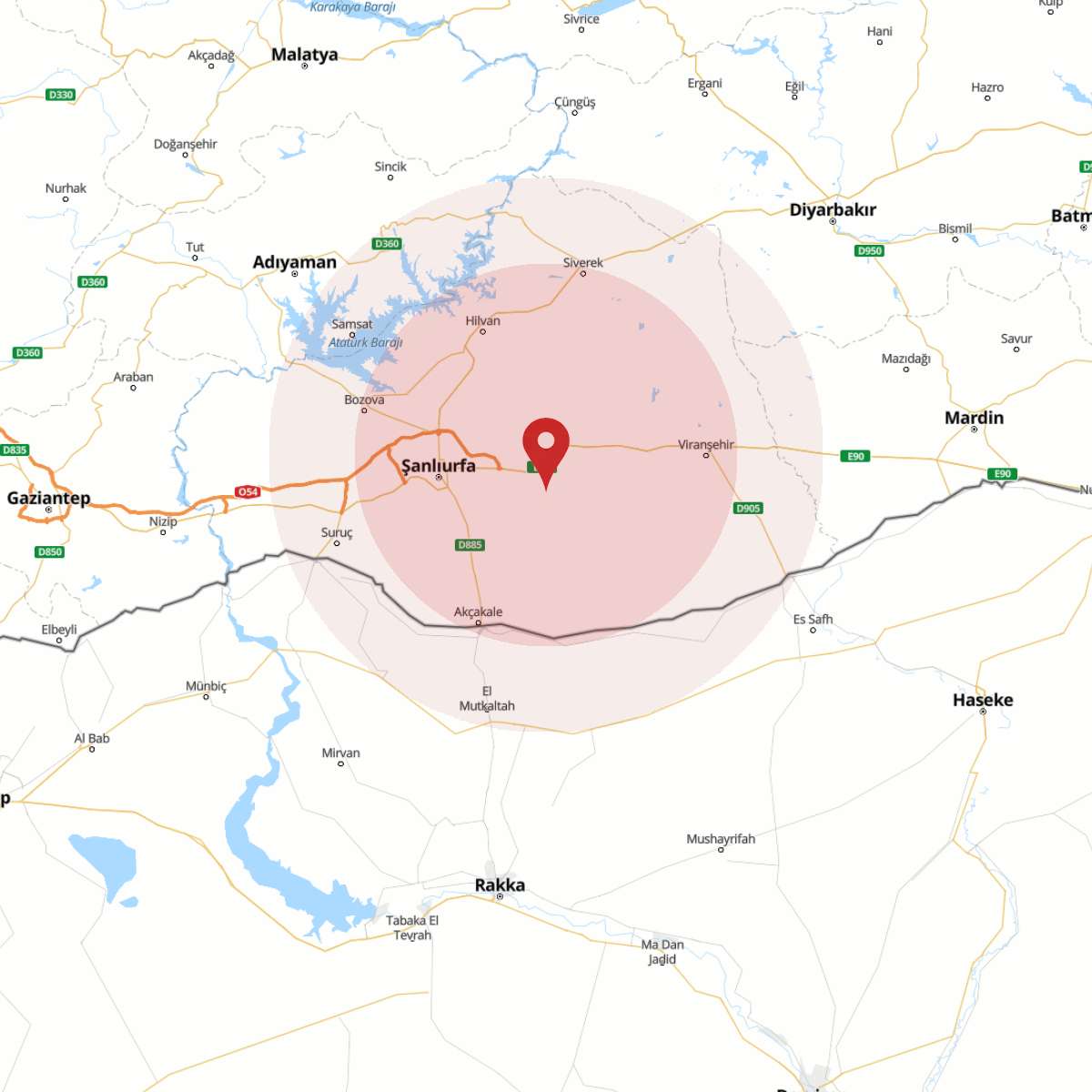 SANLIURFA Bölgesinde 3.1 Büyüklüğünde Deprem!