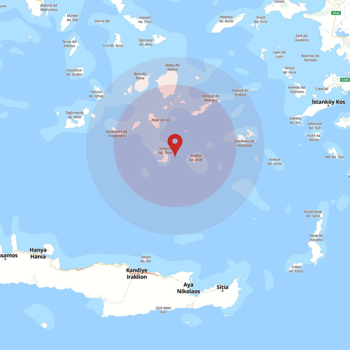 AKDENIZ Bölgesinde 3.4 Büyüklüğünde Deprem!