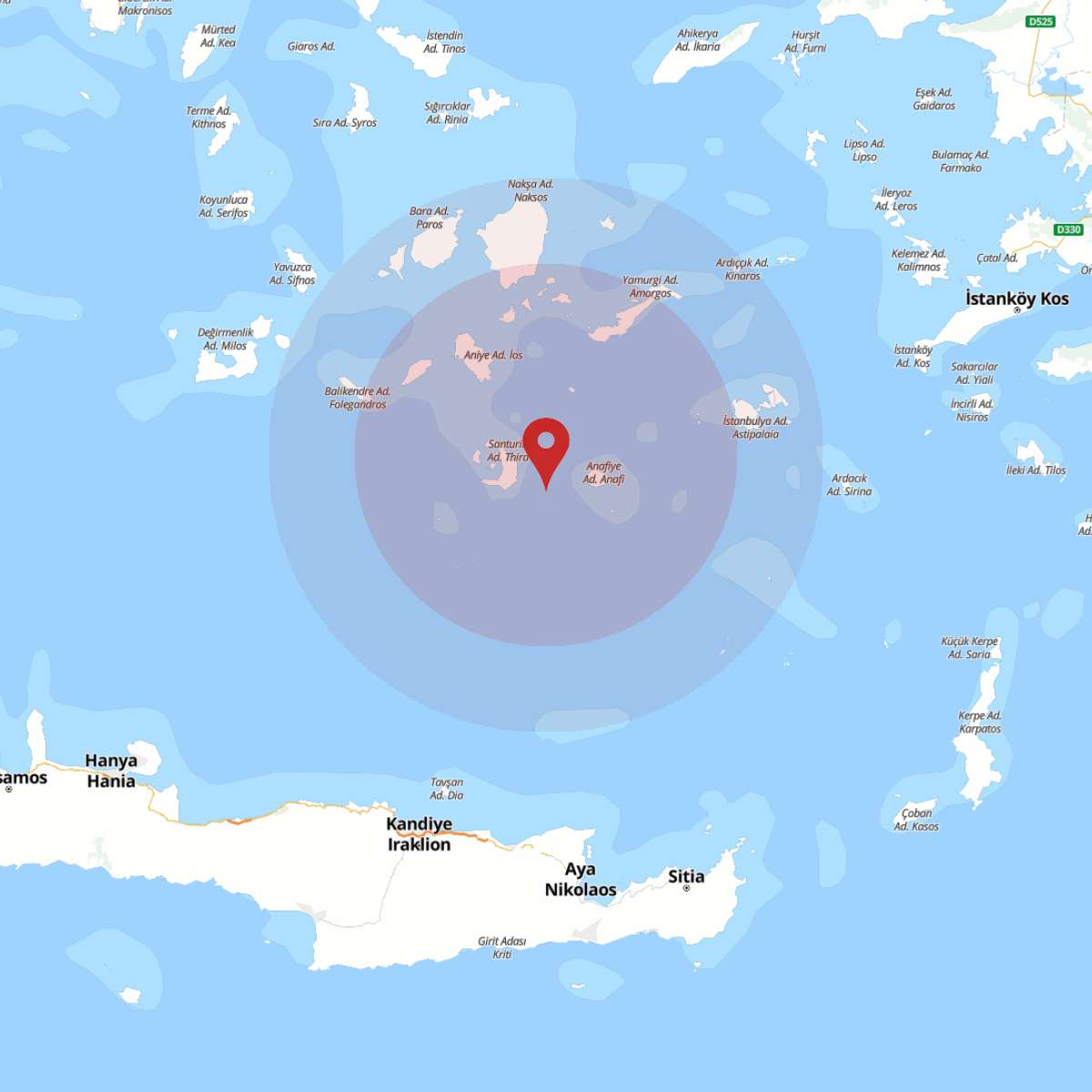 AKDENIZ Bölgesinde 3.4 Büyüklüğünde Deprem!