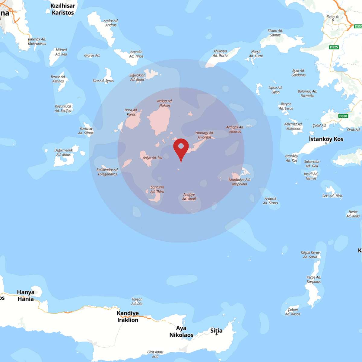 AKDENIZ Bölgesinde 3.2 Büyüklüğünde Deprem!