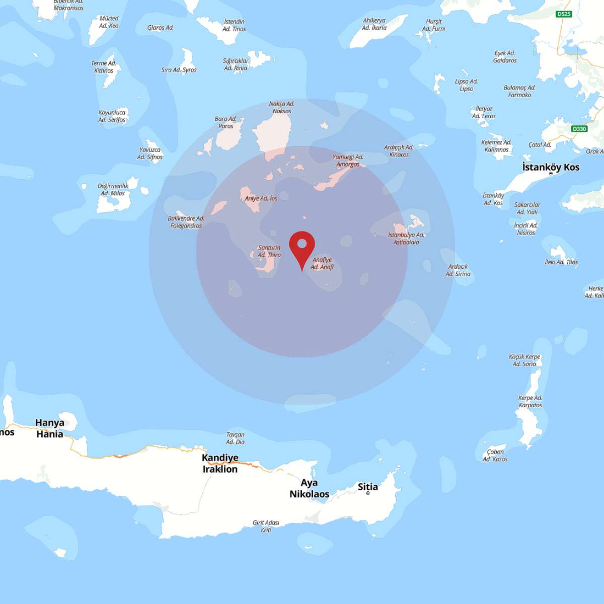 EGE DENIZI Bölgesinde 4.4 Büyüklüğünde Deprem Yaşandı!