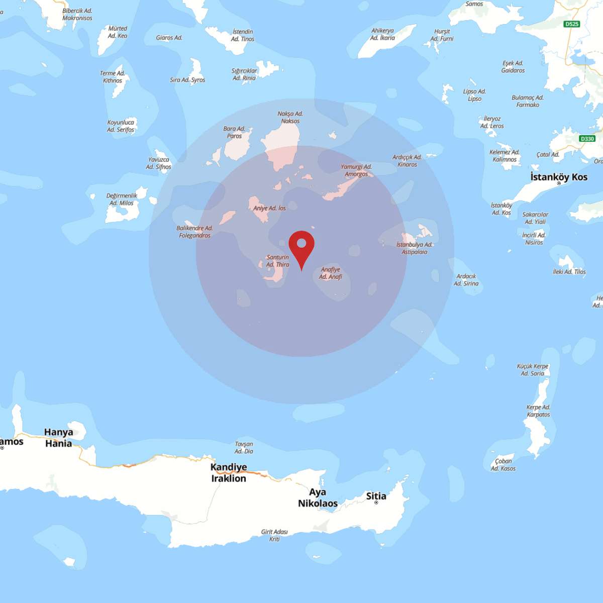 EGE DENIZI Bölgesinde 4.4 Büyüklüğünde Deprem Yaşandı!