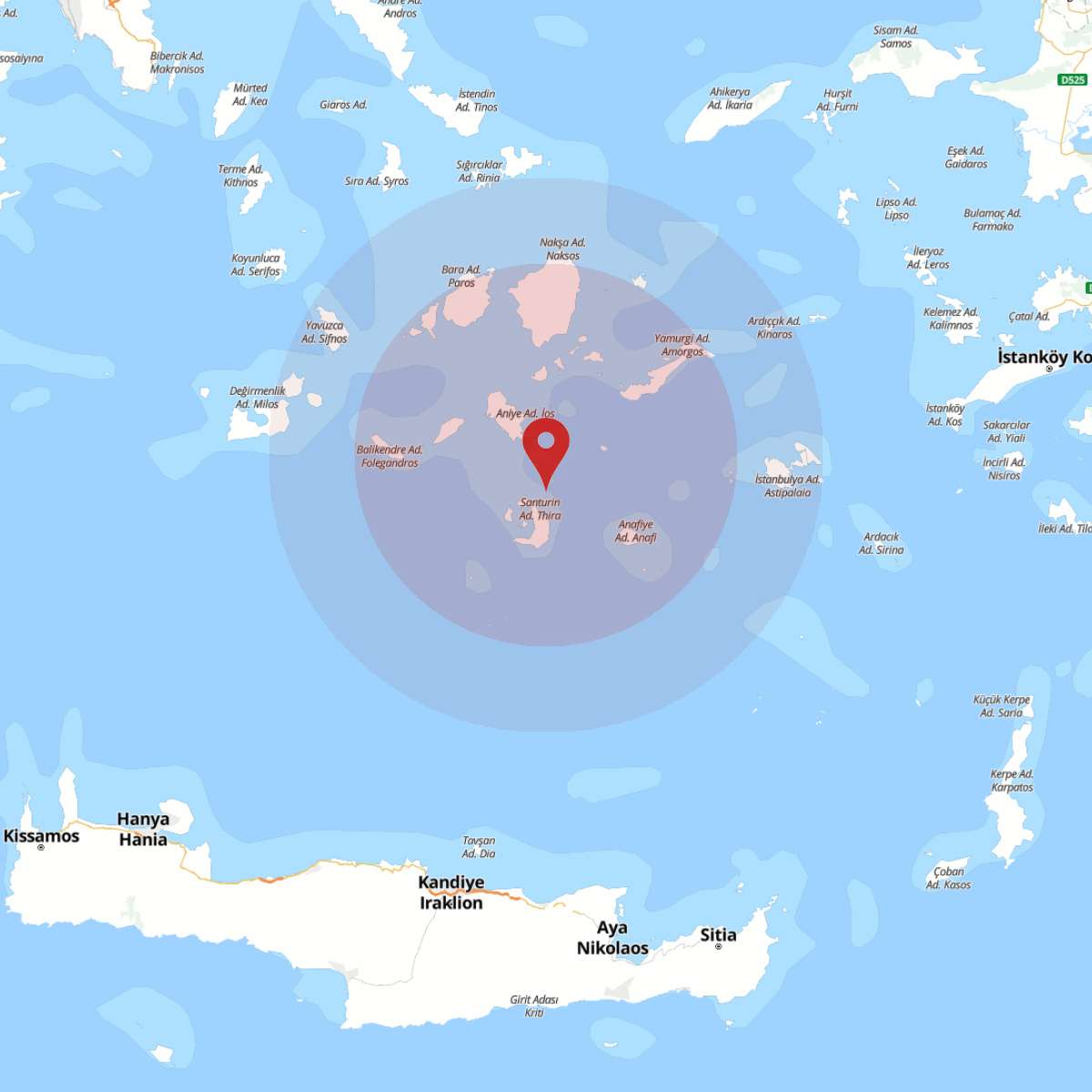 EGE DENIZI Bölgesinde 3.1 Büyüklüğünde Deprem!