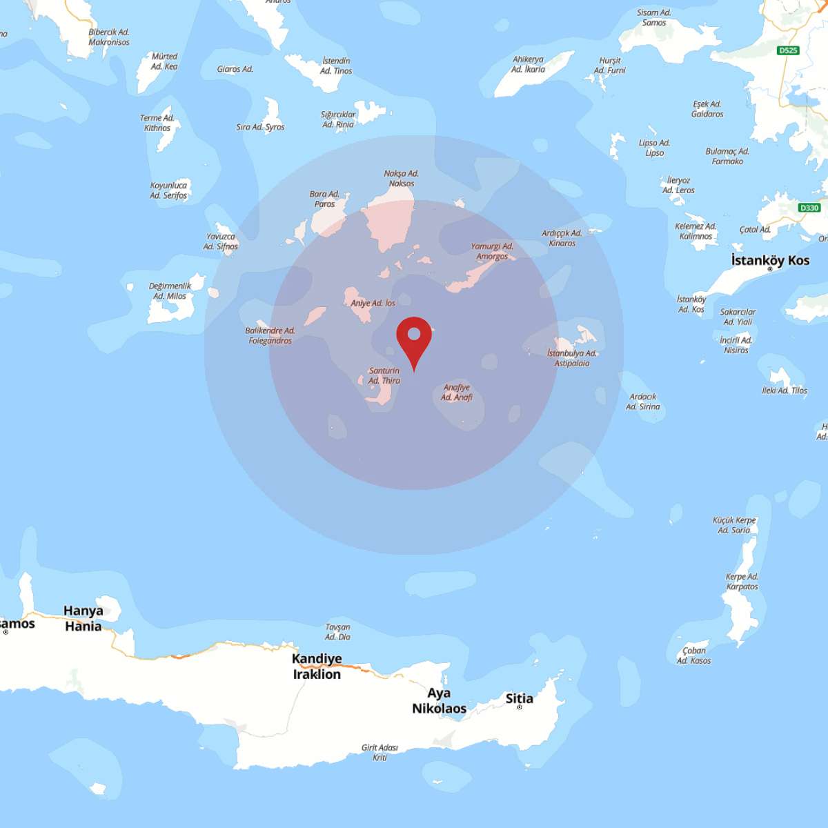 EGE DENIZI Bölgesinde 3.1 Büyüklüğünde Deprem!