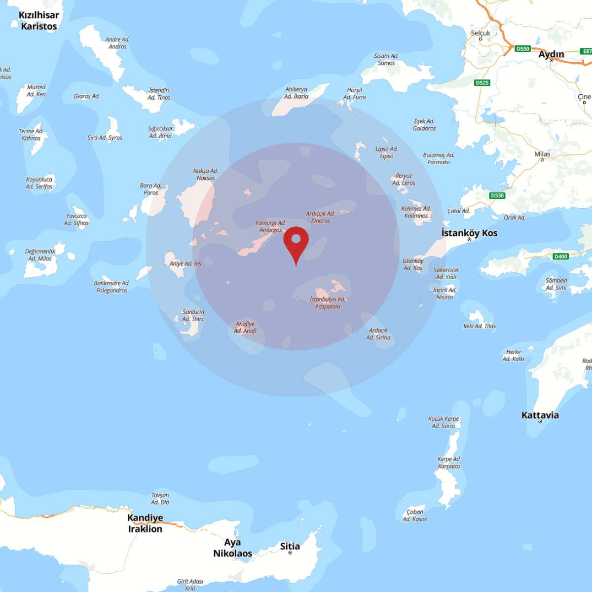 AKDENIZ Bölgesinde 3 Büyüklüğünde Deprem!