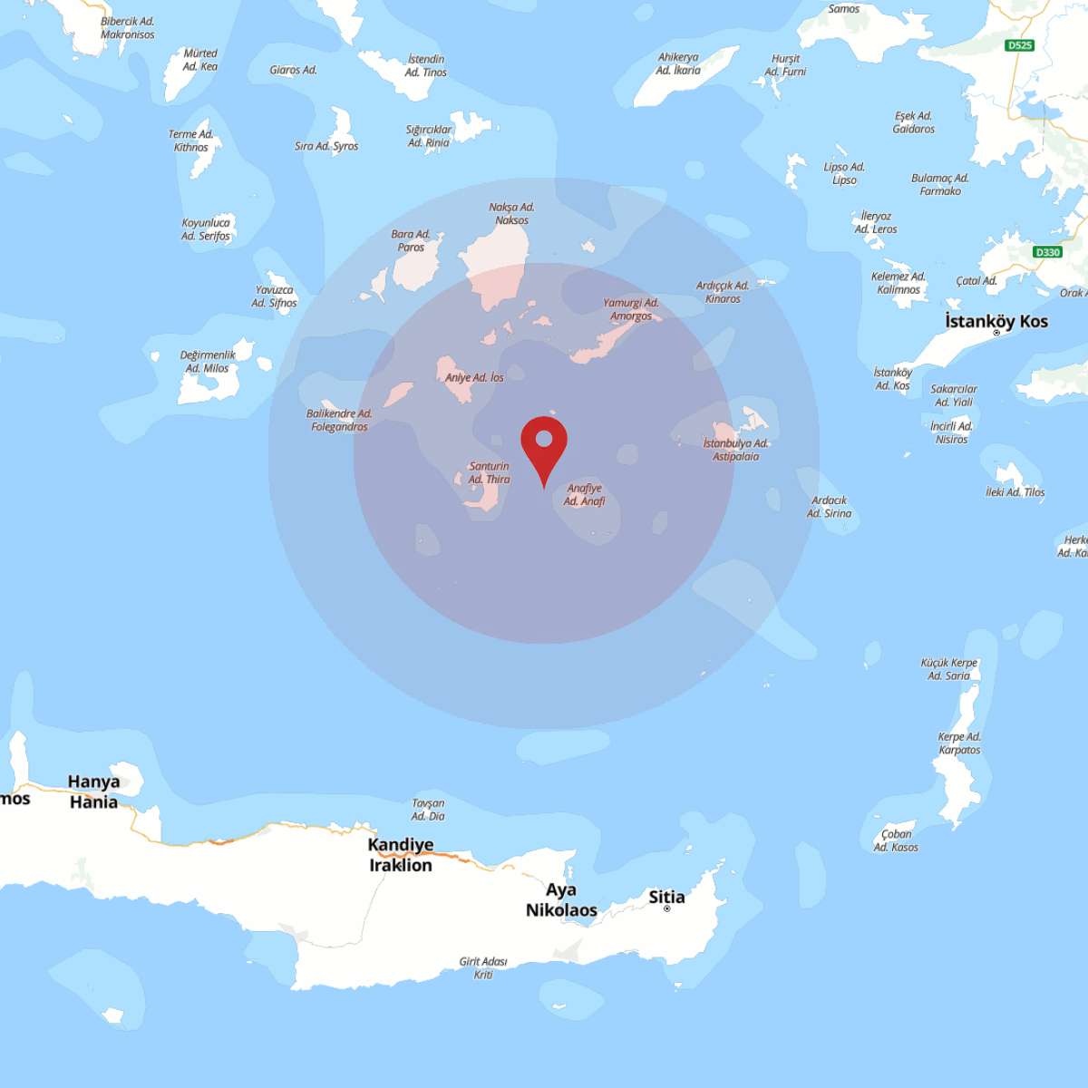 EGE DENIZI Bölgesinde 3.2 Büyüklüğünde Deprem!