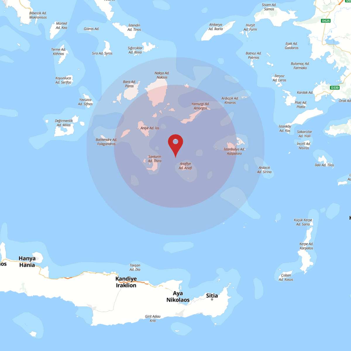 EGE DENIZI Bölgesinde 4.4 Büyüklüğünde Deprem Yaşandı!