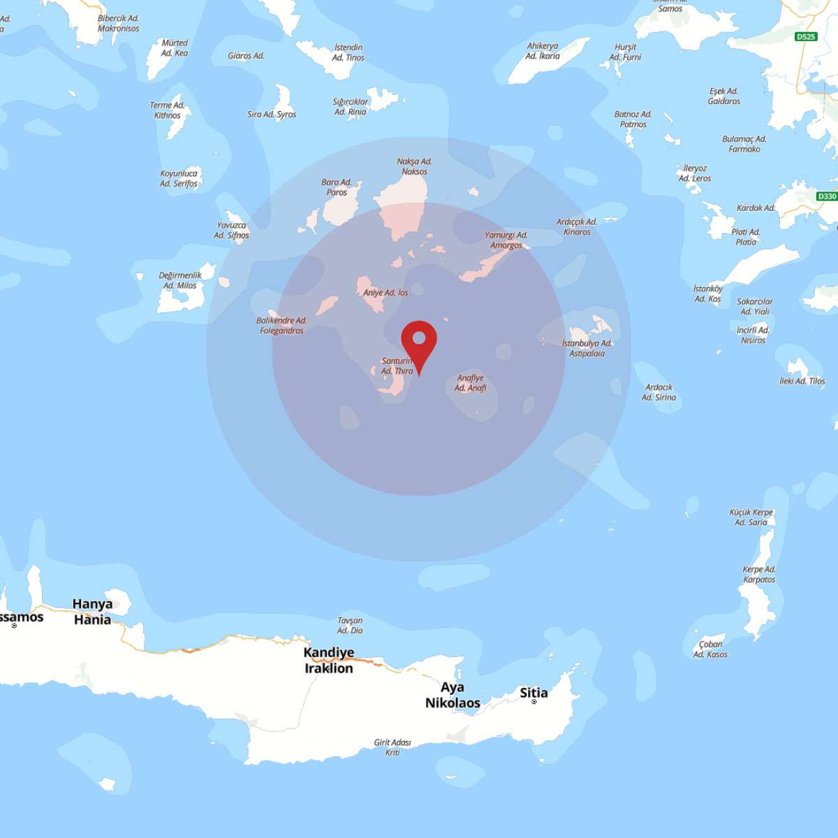 EGE DENIZI Bölgesinde 4.4 Büyüklüğünde Deprem Yaşandı!
