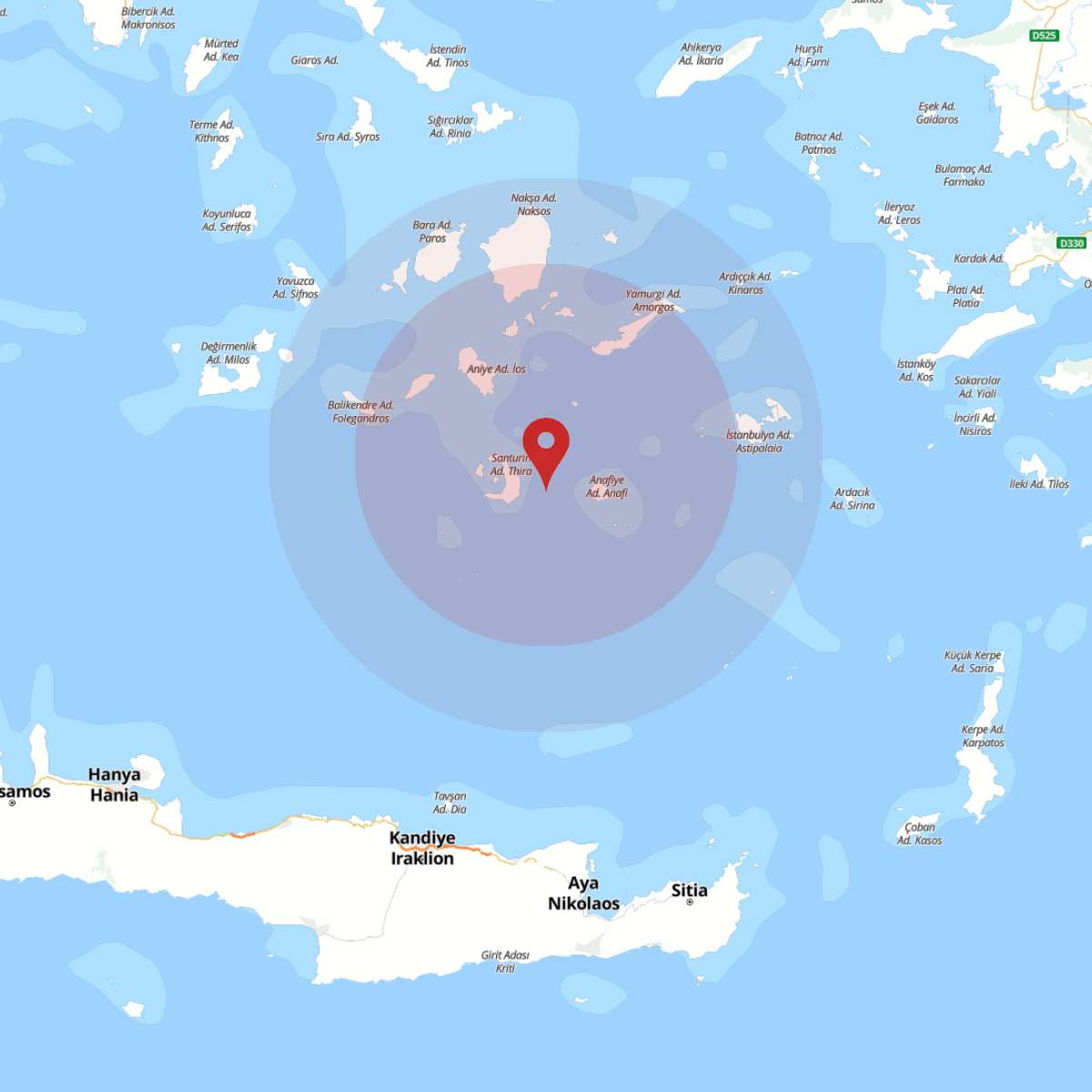 EGE DENIZI Bölgesinde 4.4 Büyüklüğünde Deprem Yaşandı!