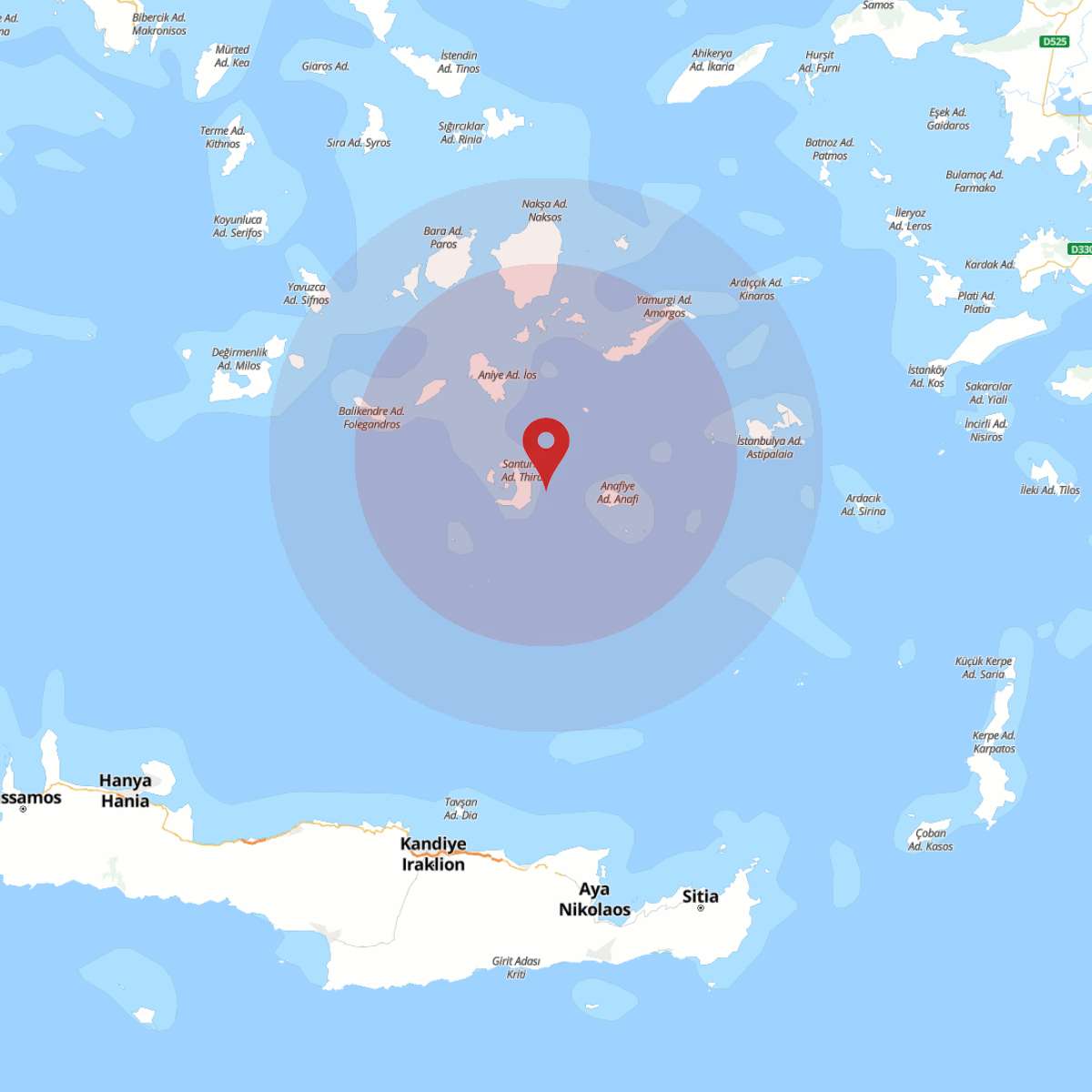 EGE DENIZI Bölgesinde 4.5 Büyüklüğünde Deprem Yaşandı!