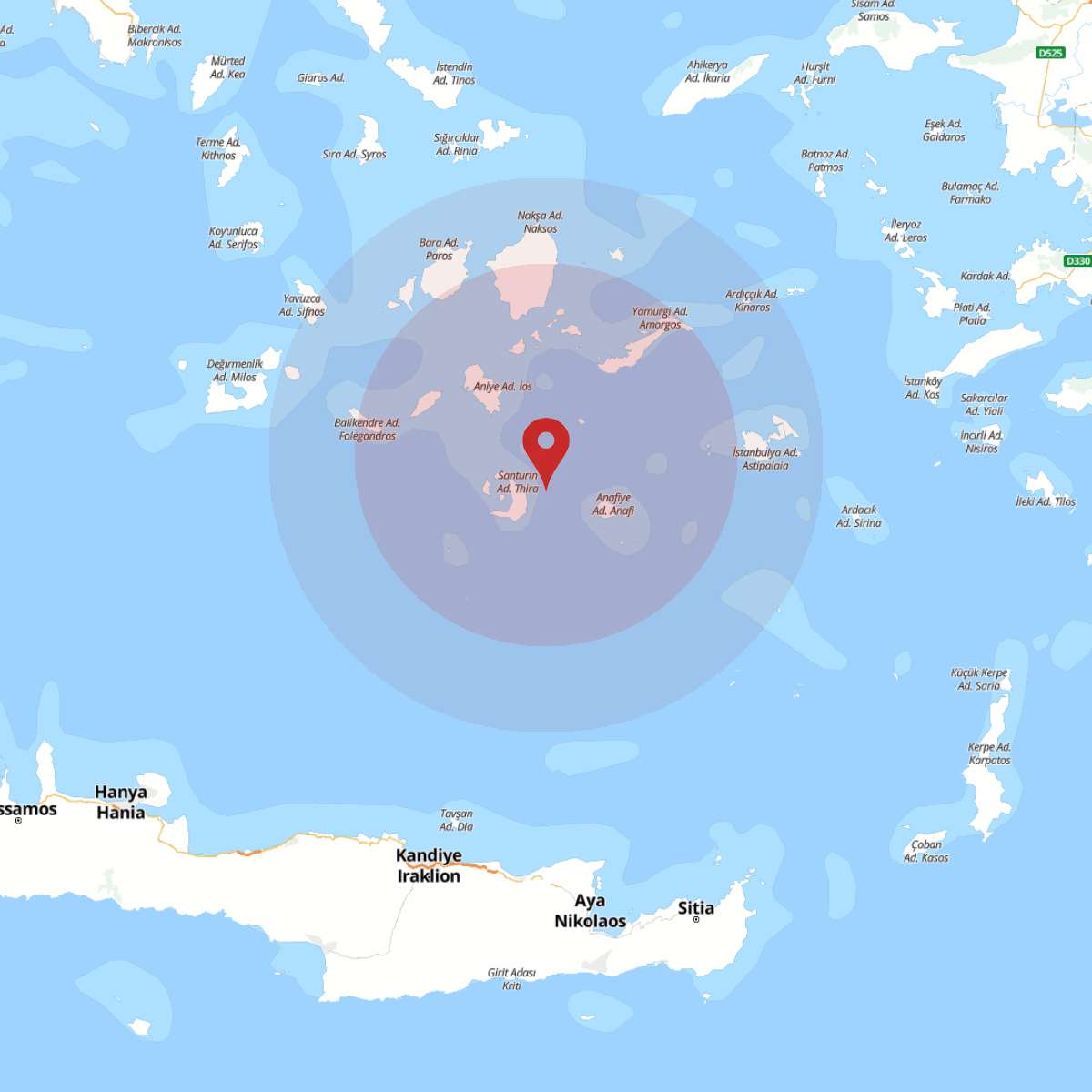 EGE DENIZI Bölgesinde 4.2 Büyüklüğünde Deprem Yaşandı!