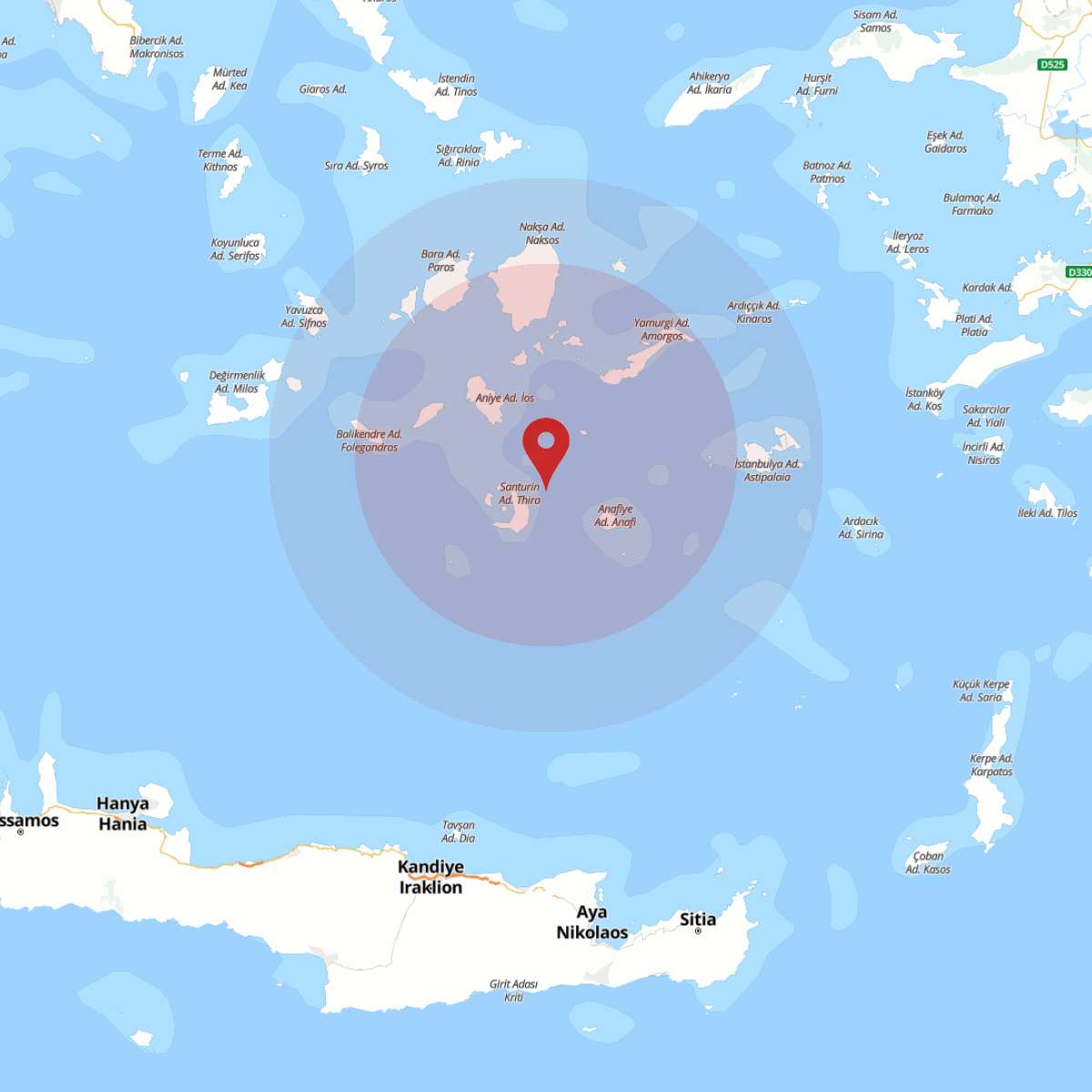 EGE DENIZI Bölgesinde 4.5 Büyüklüğünde Deprem Yaşandı!