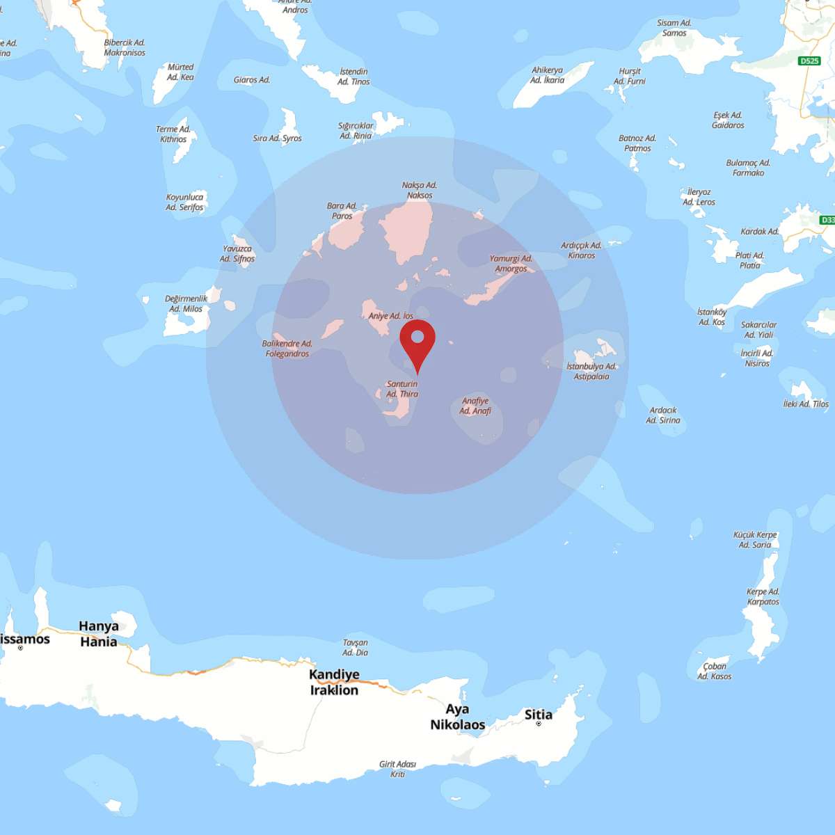 EGE DENIZI Bölgesinde 4.4 Büyüklüğünde Deprem Yaşandı!