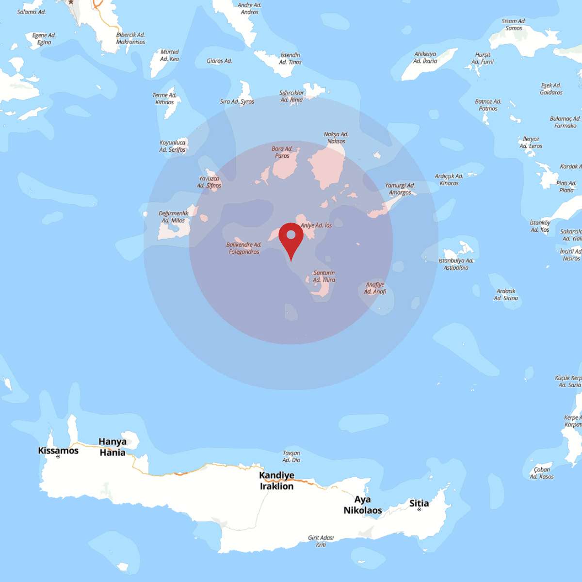 EGE DENIZI Bölgesinde 4.7 Büyüklüğünde Deprem Yaşandı!