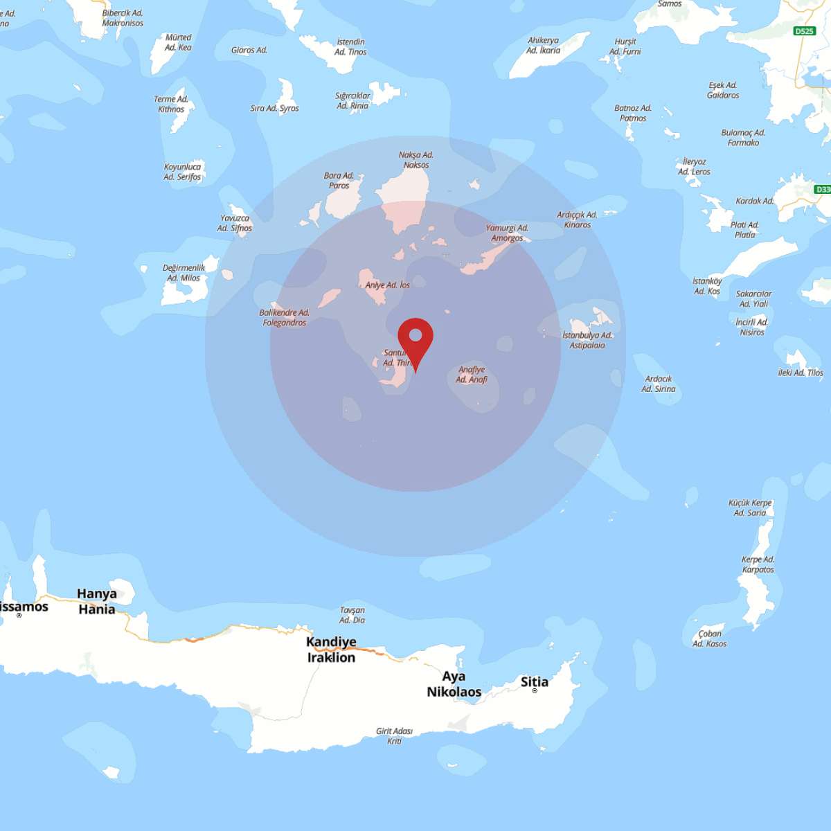 EGE DENIZI Bölgesinde 4.4 Büyüklüğünde Deprem Yaşandı!