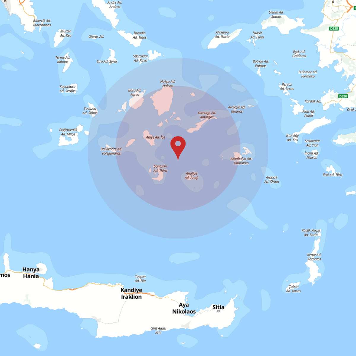 EGE DENIZI Bölgesinde 4.5 Büyüklüğünde Deprem Yaşandı!