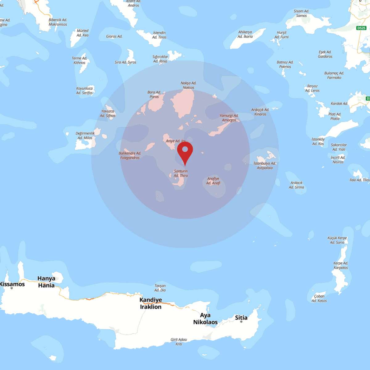 EGE DENIZI Bölgesinde 4.1 Büyüklüğünde Deprem Yaşandı!