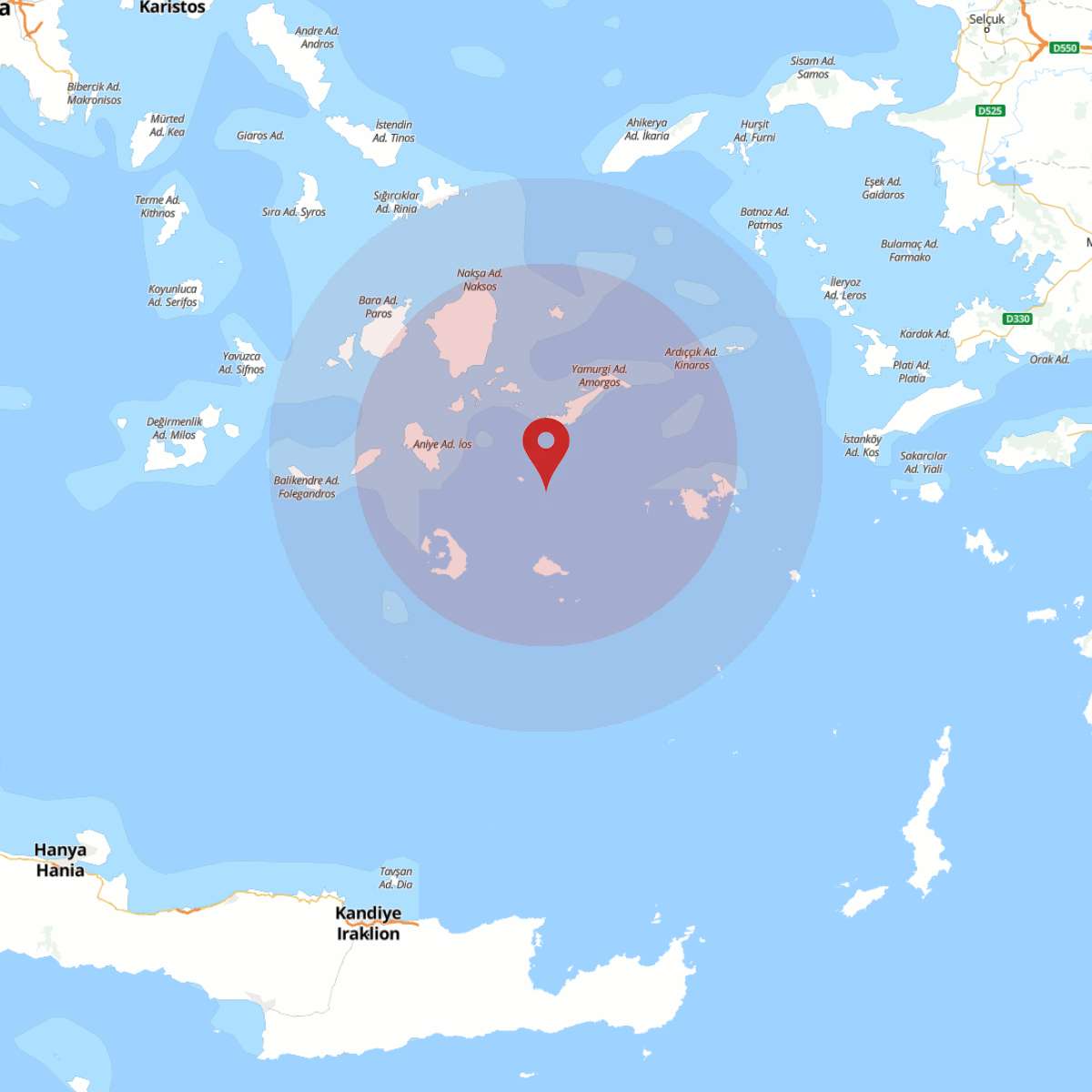 EGE DENIZI Bölgesinde 4.4 Büyüklüğünde Deprem Yaşandı!